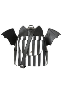 Nightfall Bat Blk/Wht Striped