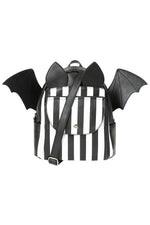 Nightfall Bat Blk/Wht Striped