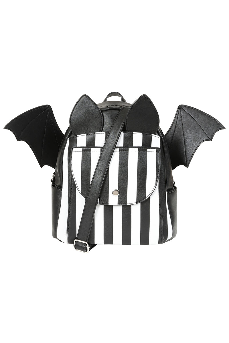 Nightfall Bat Blk/Wht Striped