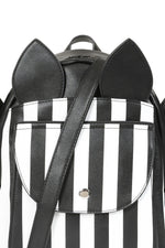 Nightfall Bat Blk/Wht Striped