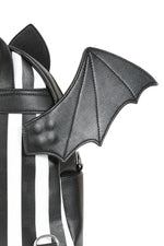 Nightfall Bat Blk/Wht Striped