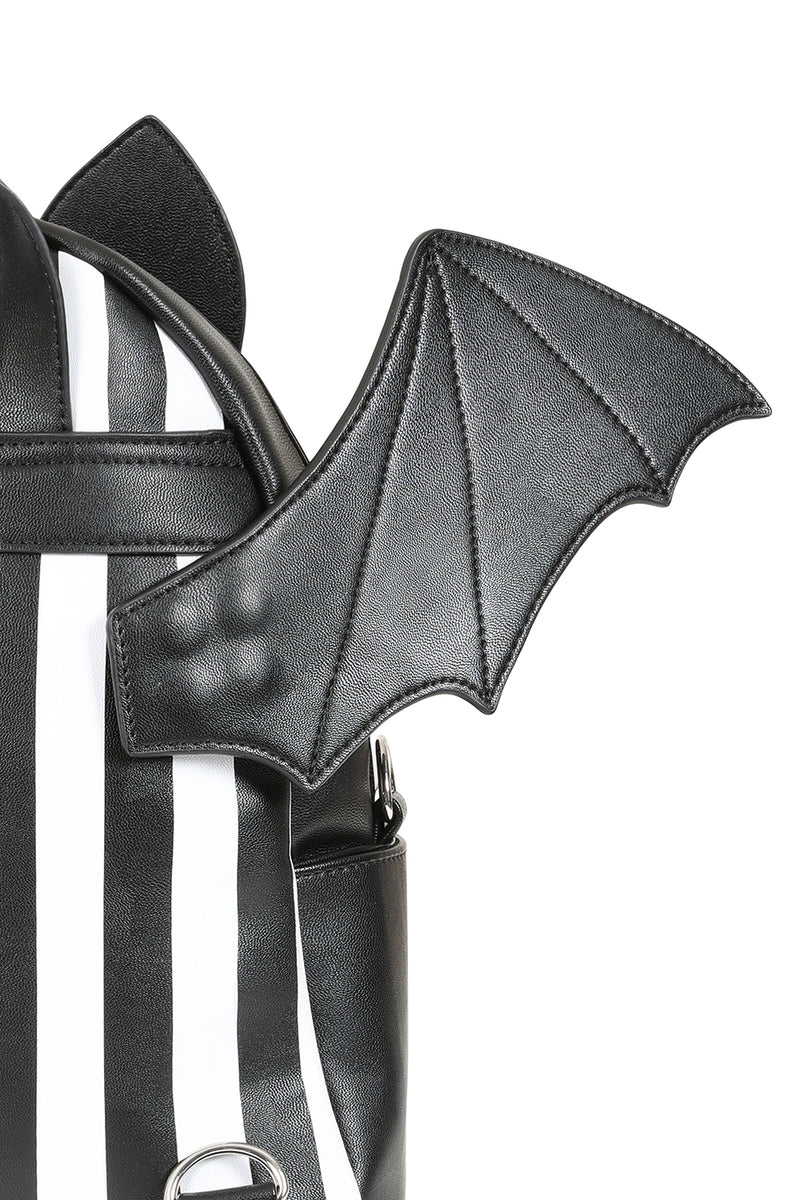 Nightfall Bat Blk/Wht Striped