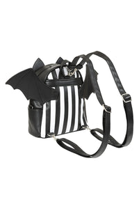 Nightfall Bat Blk/Wht Striped