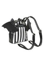 Nightfall Bat Blk/Wht Striped