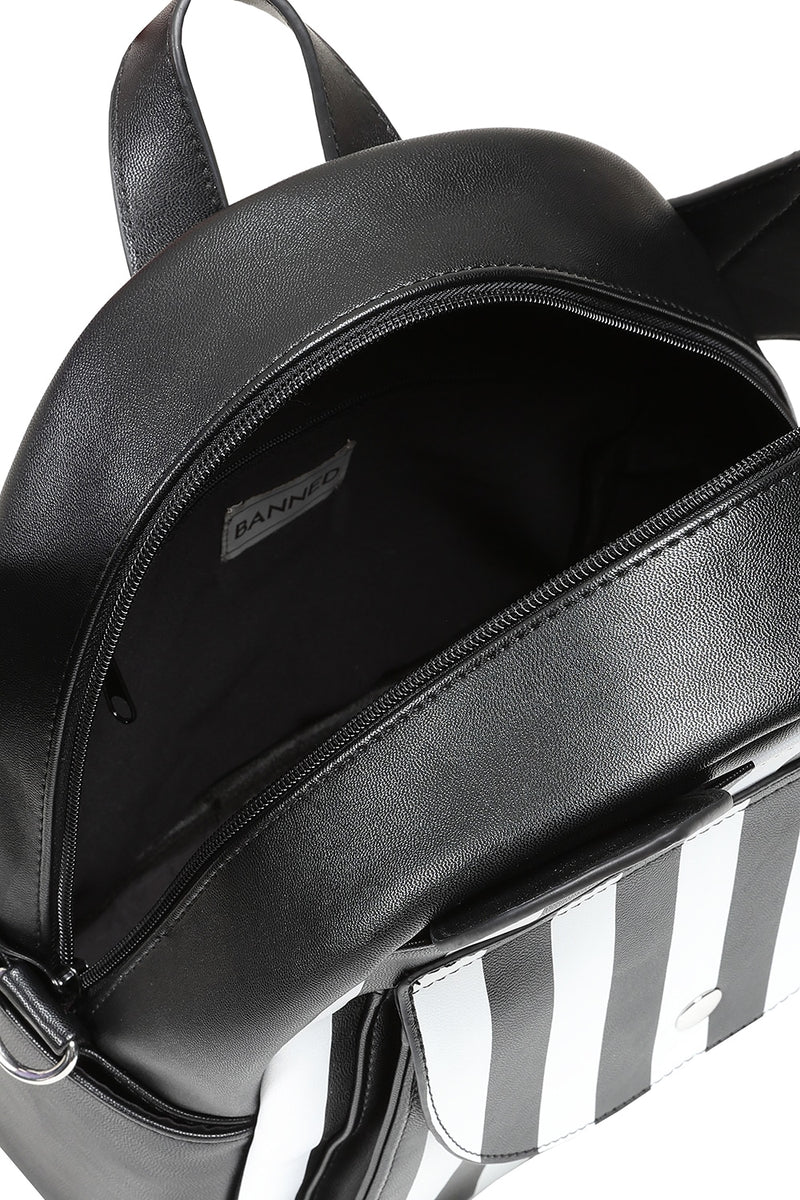 Nightfall Bat Blk/Wht Striped