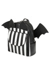 Nightfall Bat Blk/Wht Striped