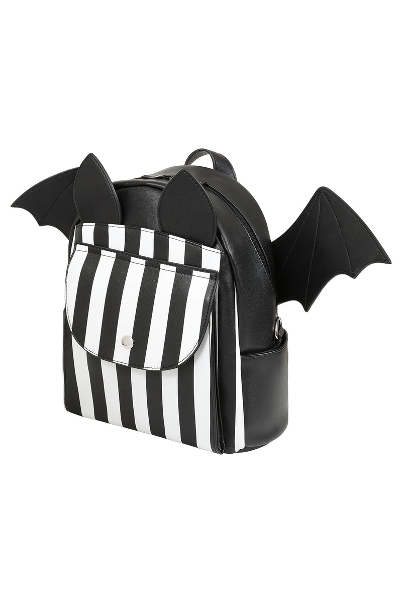 Nightfall Bat Blk/Wht Striped