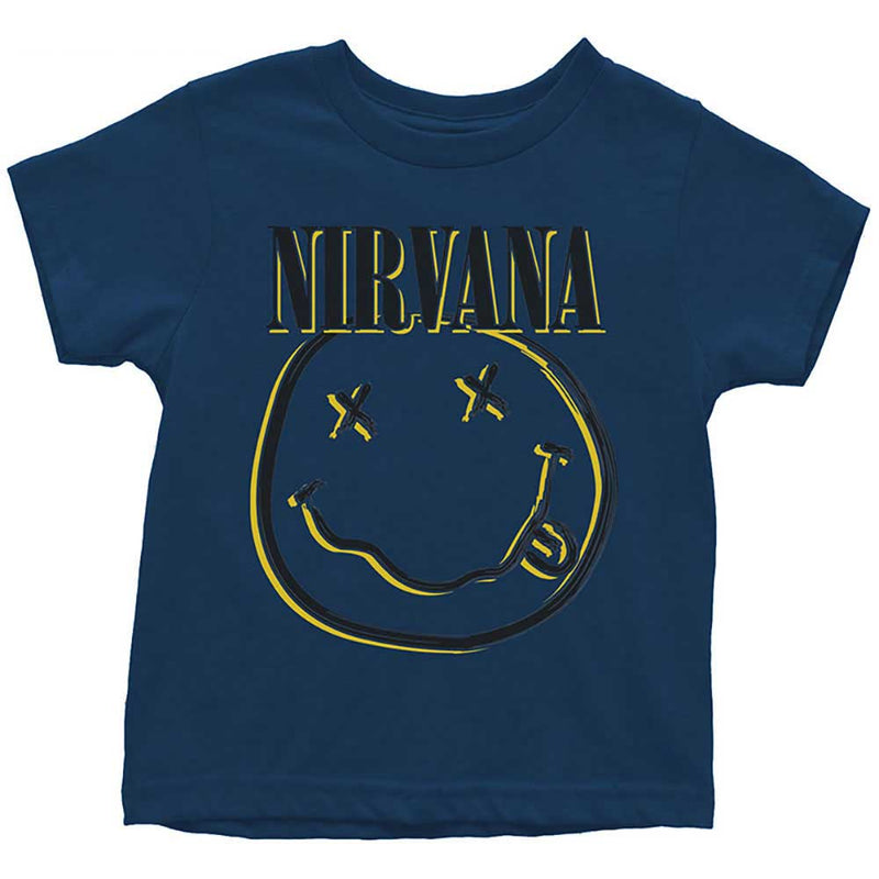 Nirvana Inverse Happy Face Navy