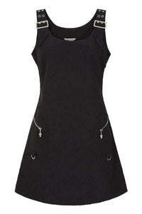 No Rules Blk Buckle Dress