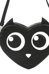 Nocturnal Feline Heart Shape