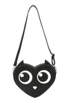 Nocturnal Feline Heart Shape