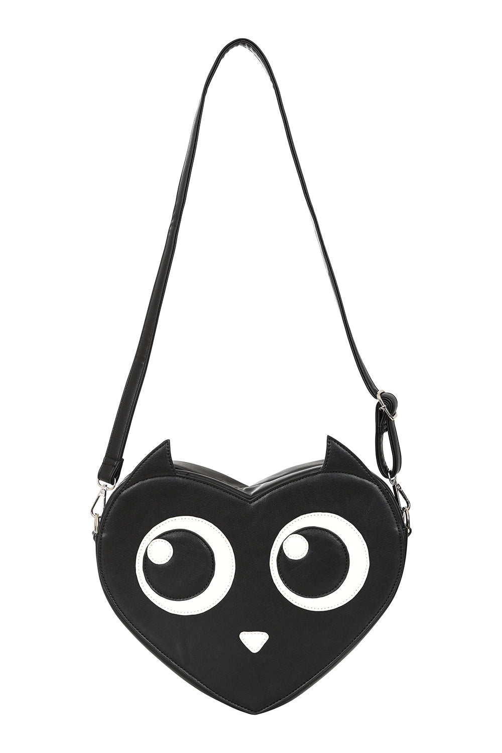 Nocturnal Feline Heart Shape