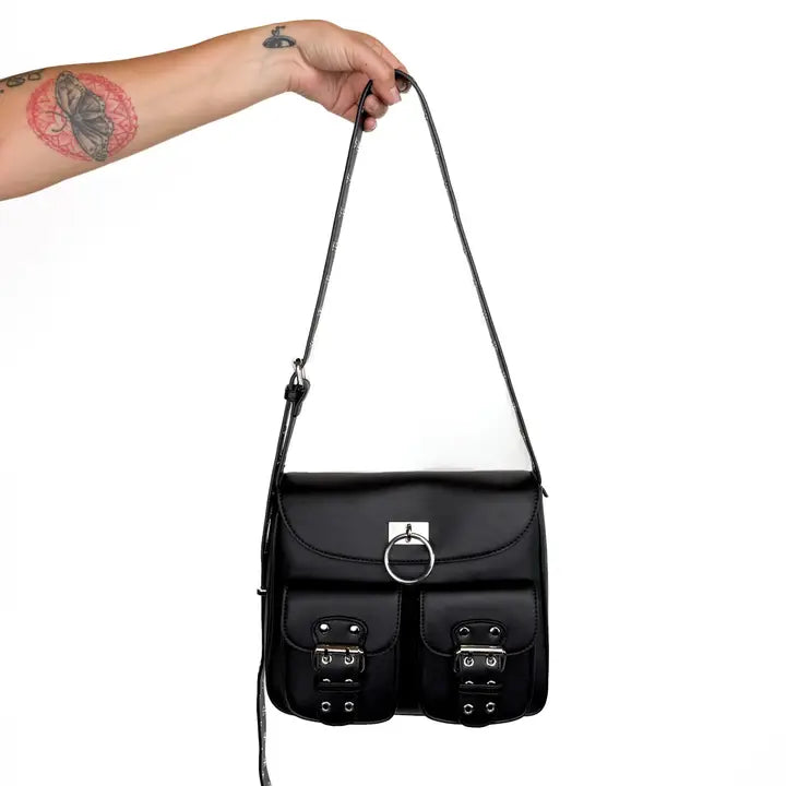 O-Ring Moto Crossbody Bag