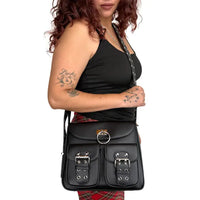 O-Ring Moto Crossbody Bag
