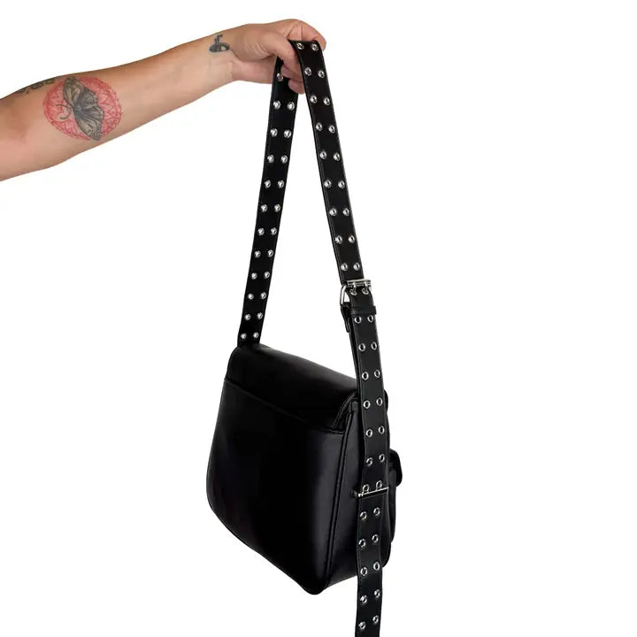 O-Ring Moto Crossbody Bag