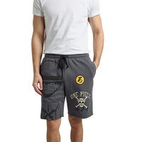 One Piece Luffy Gray Shorts