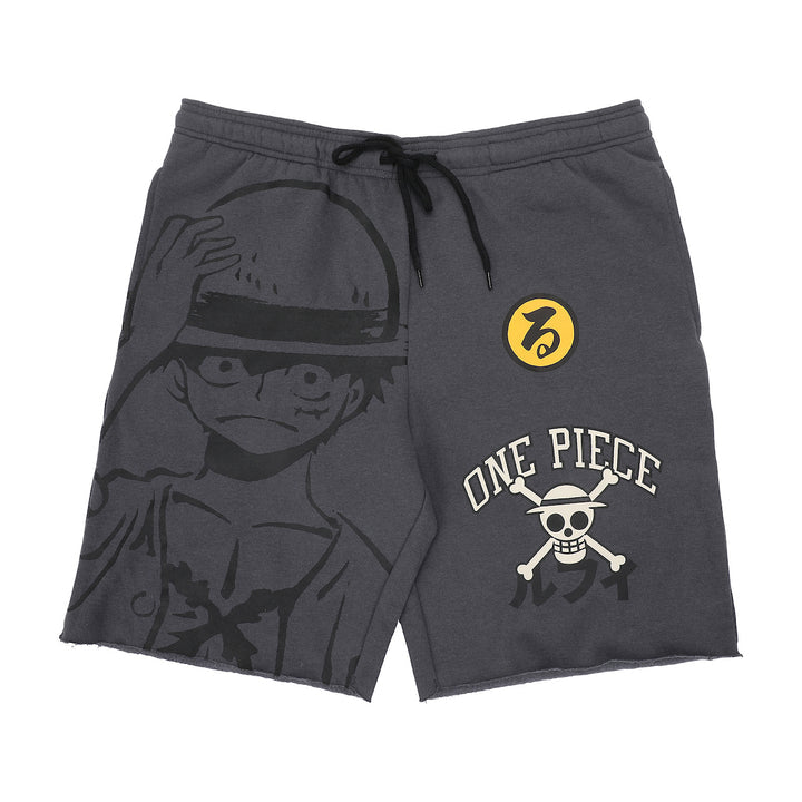One Piece Luffy Gray Shorts