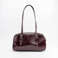 Onyx Bowler Bag Cherry
