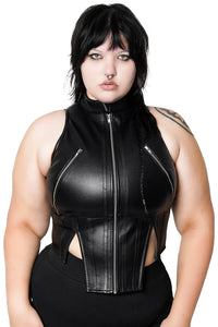 Opium Vest Blk