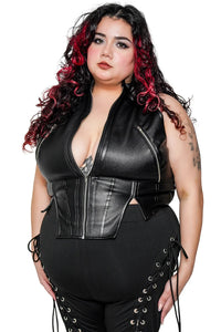 Opium Vest Blk