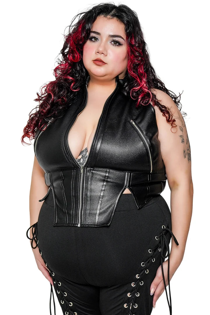 Opium Vest Blk
