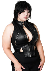 Opium Vest Blk