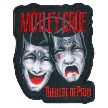 Motley Crue Theatre of Pain Embroidered Patch