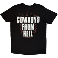 Pantera Cowboys Flames 2 Sided