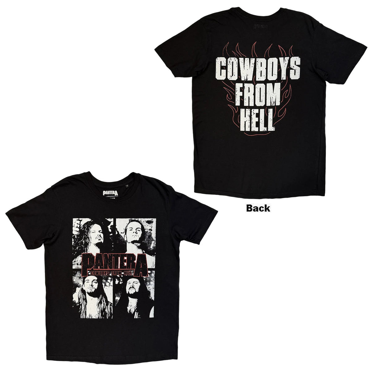 Pantera Cowboys Flames 2 Sided