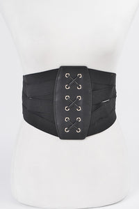 Corset Belt Wide Elastic w/3 X