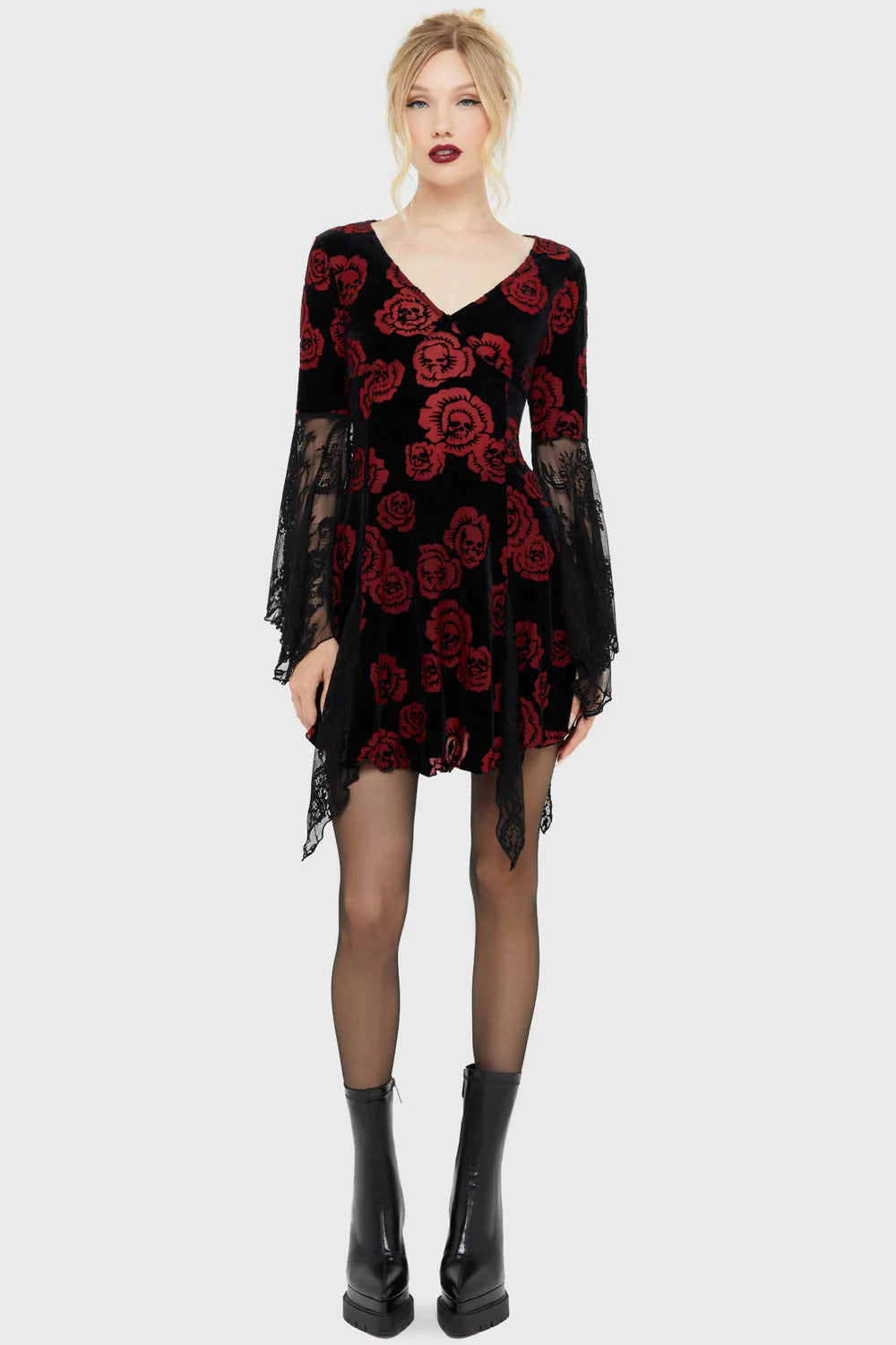 Pandor's Rose Mini Dress