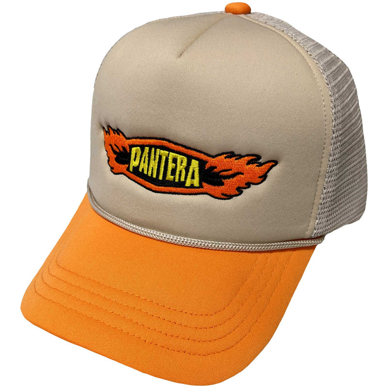 Pantera Flames Logo Sand/Orange