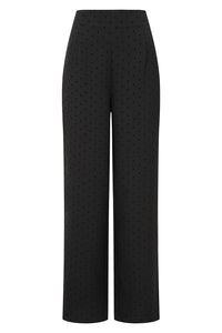 Penny Polka Please Trouser Blk