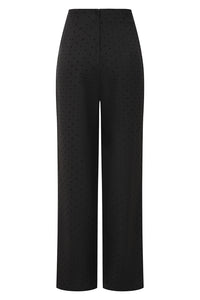 Penny Polka Please Trouser Blk