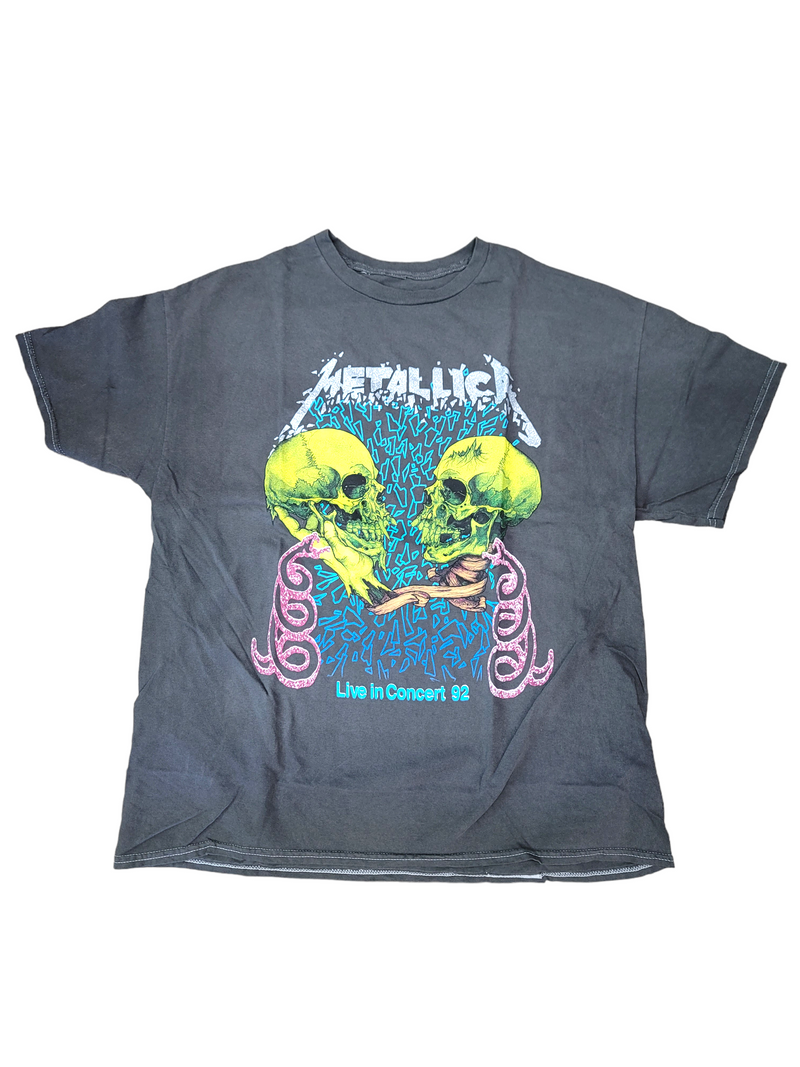 Metallica Live 92 Grey Wash