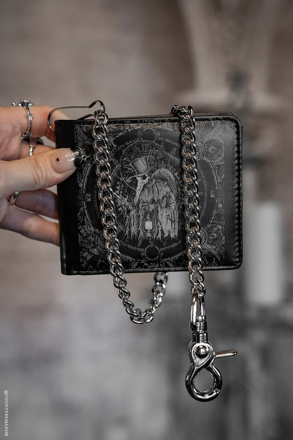 Plague Doctor BiFold W/ Chain