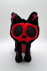 Plush Keychain-Blood Skelekitty