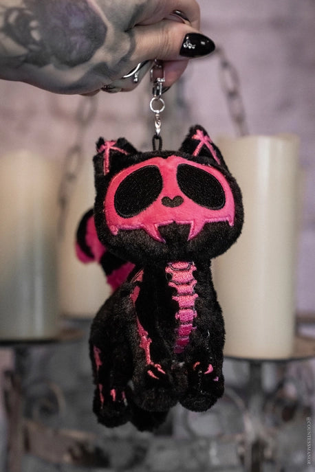 Plush Keychain-Bubblegum Skelek