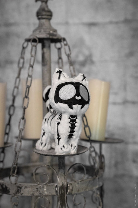 Plush Keychain-X-Ray Skelekitty