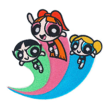 Powerpuff Girls Trio Flying