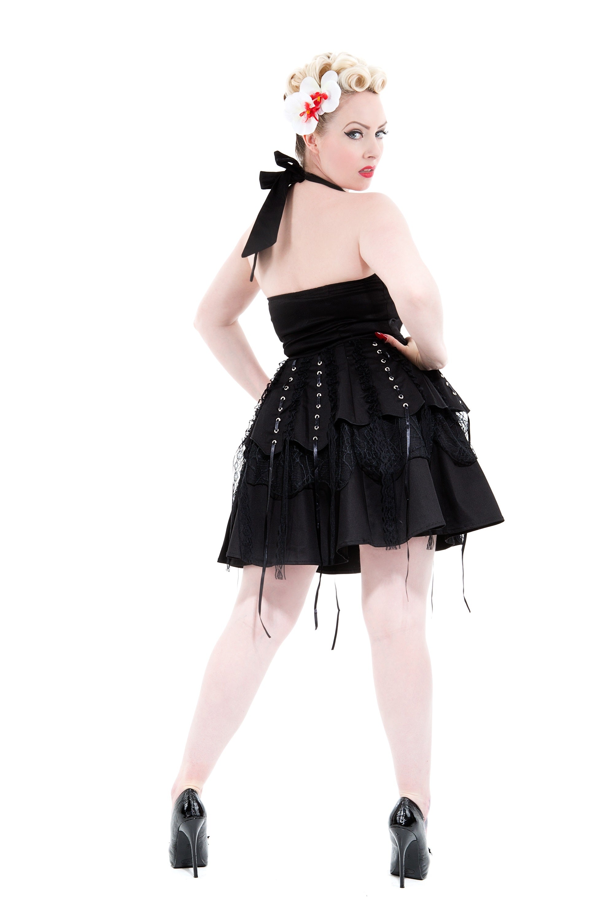 Pretty Pirate Midi Length Dress