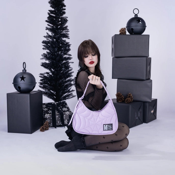 Puff Spiderweb Bag All Lilac