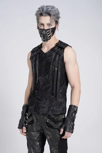 Punk Camo Print Tank Top