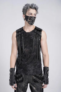 Punk Camo Print Tank Top