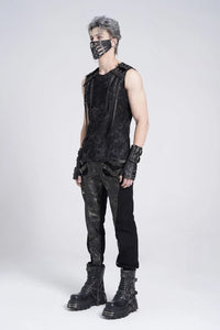 Punk Camo Print Tank Top