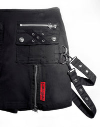 Punk Mini Skirt Black