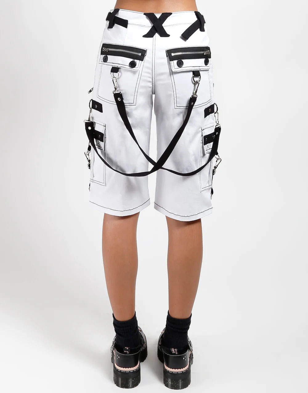Punk Shorts White