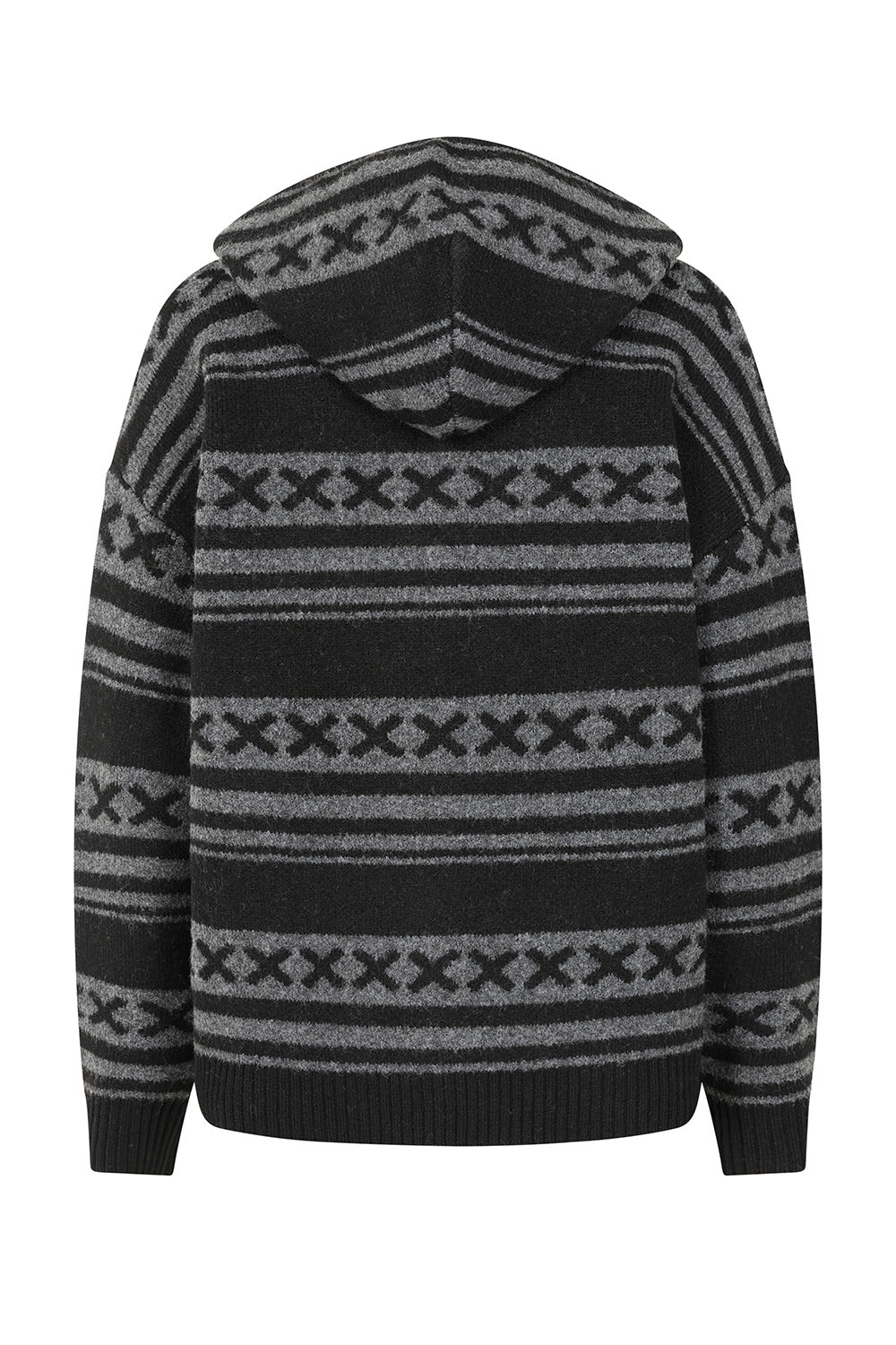 Punkie Love Knitted Jacket Blk