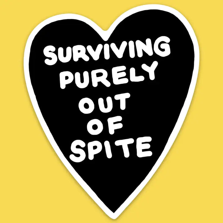Purely Spite Heart Sticker
