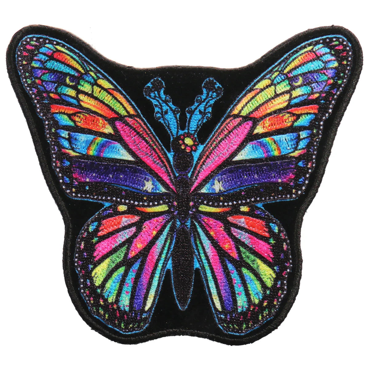 Rainbow Butterfly 4" Patch